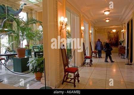 Interior of George Eastman House Rochester NY USA Stock Photo