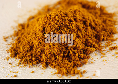 CURRY POWDER Stock Photo