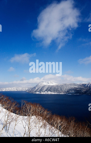 Lake Mashu, Akan National Park, Hokkaido, Japan Stock Photo