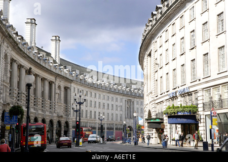 Regent Street London England Stock Photo