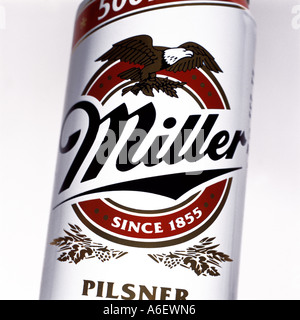 Miller Genuine Draft Beer Stock Photo