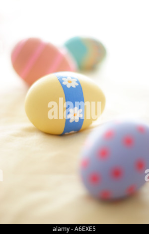 Painted Easter Eggs Stock Photo