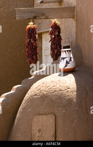 The Adobe Building Of The South Pueblo Dating From 1450 Taos Pueblo New 