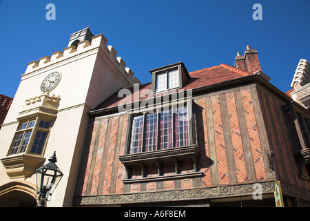 Building in English section of EPCOT Center, World Showcase, Disney ...