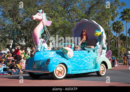 Mermaid, Disney Stars and Motor Car Parade, Disney MGM Studios, Orlando ...