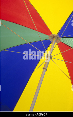 multi colored umbrella Stock Photo
