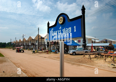 Thailand, Khao Lak  One year after the December 26,  2004 tsunami. Stock Photo