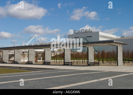 The ExCel Centre at Royal Victoria Docks, Docklands, London, UK. Stock Photo