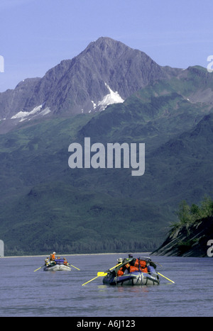 Rafting on the Copper River in Alaska Stock Photo - Alamy