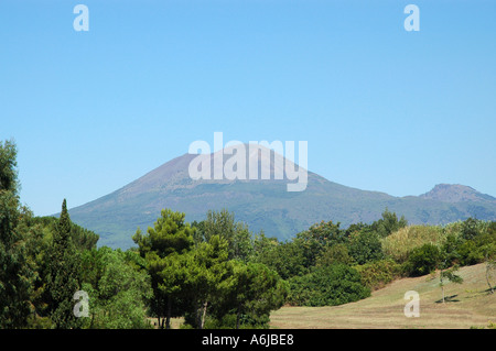 Mount Vesuvius Stock Photo