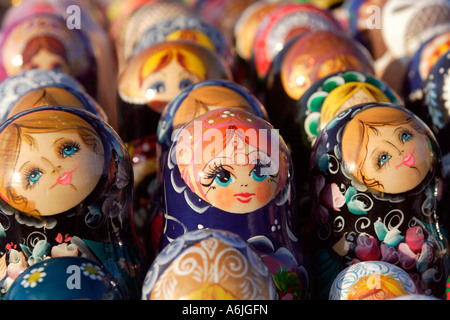 Matrioshka dolls, Russia Stock Photo