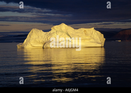 iceberg in sunlight Stock Photo