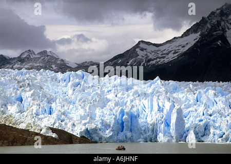 Grey glacier, Chile, Patagonia Stock Photo