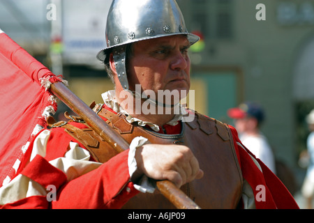 Costume Football Game procession Florence Italy Stock Photo