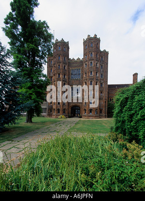 The 80 foot Tower at Layer Marney built in 1500 by Sir Henry Marney who died in 1523 Seven miles SW of Colchester Essex Stock Photo