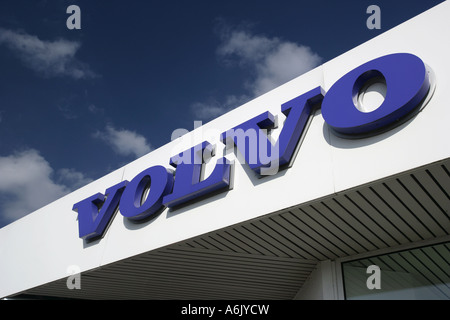 Volvo Logo / Corporate sign Stock Photo