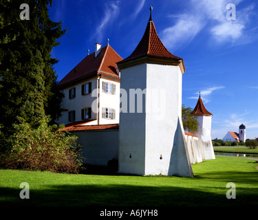 DE - BAVARIA:  Blutenburg Castle at Munich Stock Photo