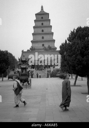 Dayan Ta Xi'an Xian Great Ancient Capital of China Shaanxi Chinese Asian Asiatic Asia Stock Photo