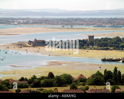 Portchester Castle Stock Photo