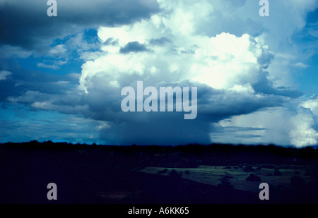 Cumulonimbus Storm Clouds UK Stock Photo