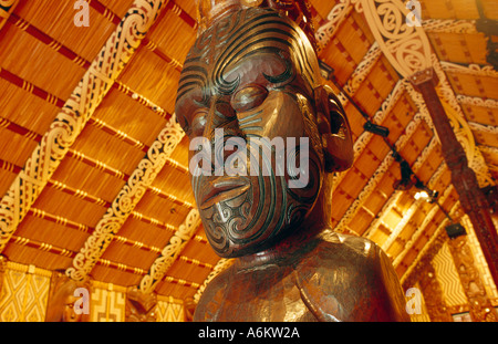 Maori Art Queenstown New Zealand Stock Photo