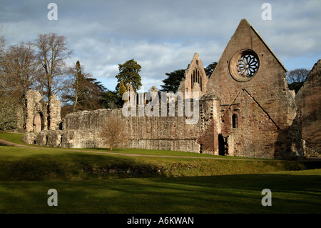 Dryburgh Abbey, Scottish Borders, Scotland, UK Stock Photo
