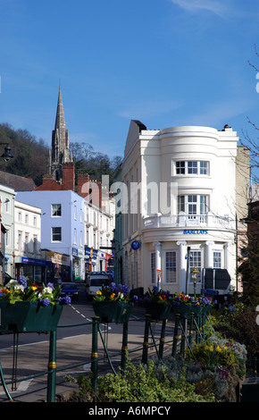 Belle Vue Terrace, Great Malvern, Worcestershire, England, UK Stock Photo