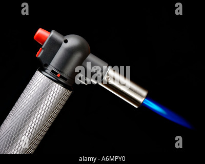 Chefs or Cooks blowtorch Stock Photo