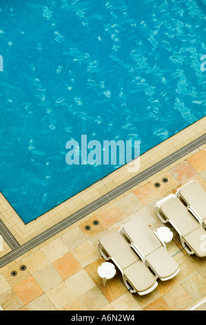 Pool at beach resort Rio de Janiero Brazil Stock Photo