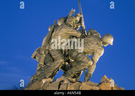 Iwo Jima US Marine Corps War Memorial, Arlington, Virginia Stock Photo