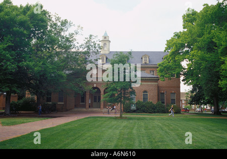 USA Virginia VA Williamsburg The campus of the College of William and ...