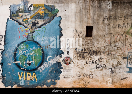 Argentinian graffiti Stock Photo