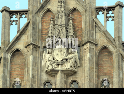 Neues Rathaus, Marienplatz, detail, Munich, Bavaria, Germany Stock Photo