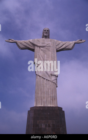 Christ the Redeemer Statue Rio de Janeiro Brazil South America Stock Photo