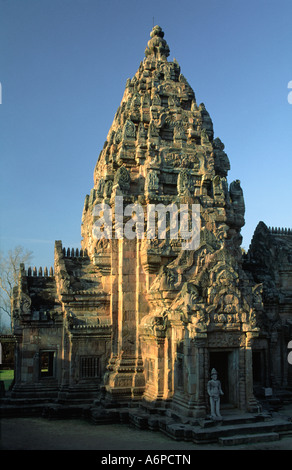 Thailand Phanom Rung Historical Park The 12th century Khmer temple Prasat Hin Khao Phanom Rung Stock Photo