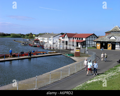 Fairhaven Lake Lytham St Annes Lancashire Stock Photo