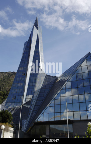 Andorra La Vella, hot springs Caldea Stock Photo