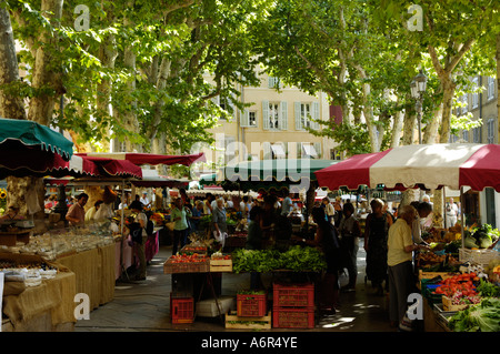 Aix en Provence, market Stock Photo