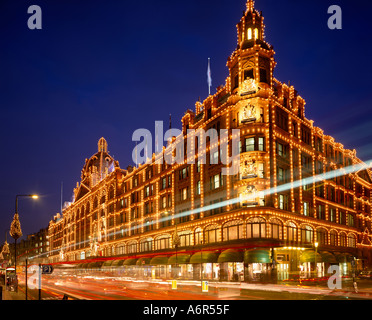 Harrods Department Store Knightsbridge London Stock Photo