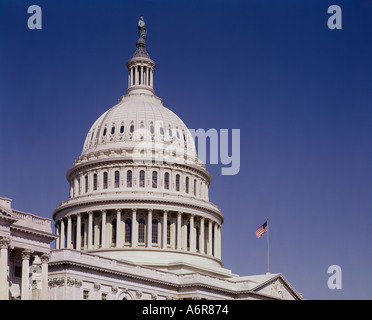 dome of United States Capitol in Washington DC USA Stock Photo