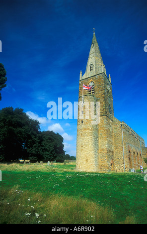 Brixworth Saxon Church near Northampton Northamptonshire England UK United Kingdom Great Britain British Isles Europe EU Stock Photo