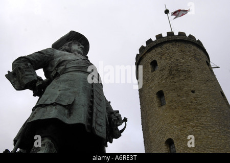 friedrich wilhelm grosser kurfuerst 1640 1688 sparrenburg castle schloss bielefeld nordrhein westfalia germany deutschland Stock Photo