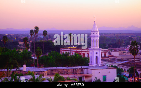 dusk EL FUERTE MEXICO Stock Photo