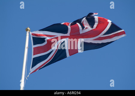 Union Jack or union flag British national flag formed by combining the flags of England Scotland and Wales Stock Photo