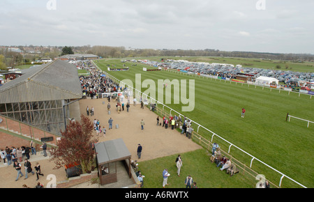 View over Fakenham National Hunt Racecourse Norfolk UK Stock Photo - Alamy