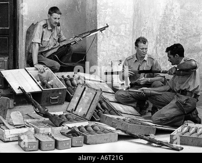 geography / travel, Congo, Simba uprising 1964 - 1965, mercenaries with captures Soviet and Chinese weapons, December 1964, Stock Photo