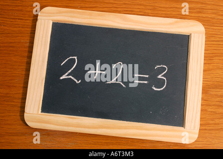 Not adding up Stock Photo