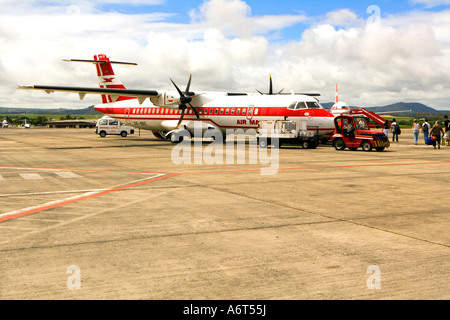 mauritius alamy atr rodrigues leaving