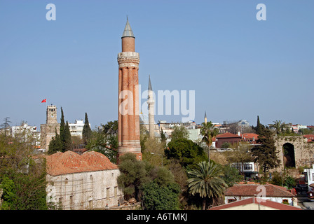 Scenic view Kaleici ( Old Antalya )Turkey Stock Photo