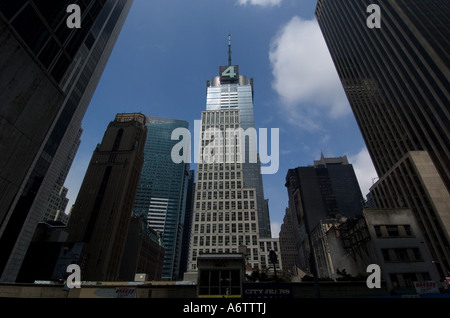 Skyscrapers in Manhattan, New York City Stock Photo